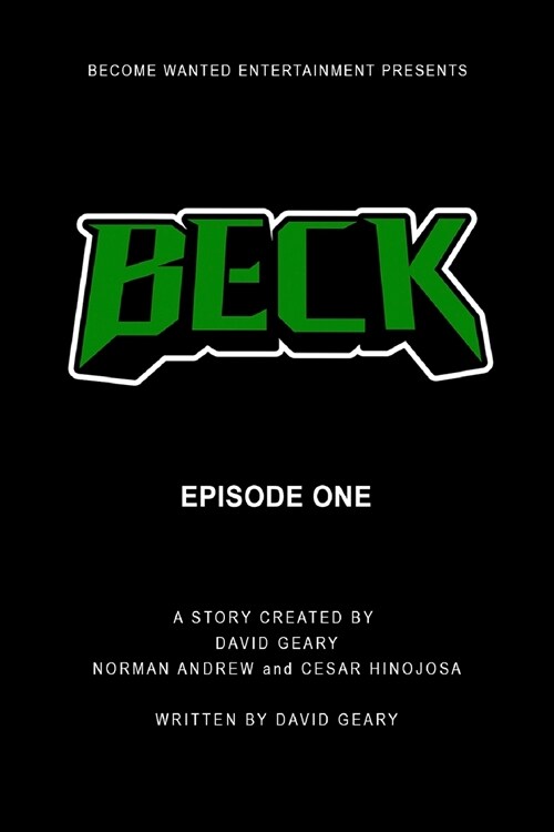 Beck: Episode One (Paperback)