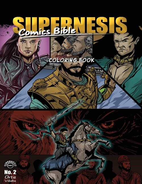 Supernesis Comics Bible No. 2: Coloring Book (Paperback)