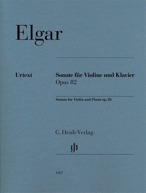 엘가 바이올린 소나타 Op. 82