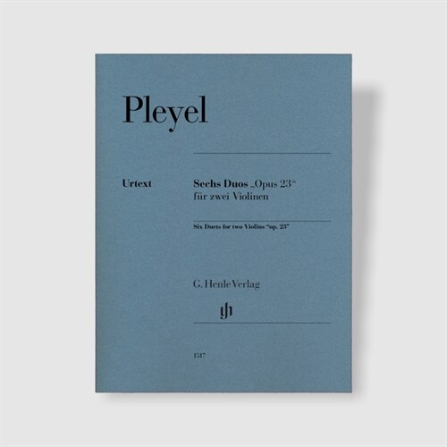 프레이엘 두 대의 바이올린을 위한 6개 듀엣 Op. 23