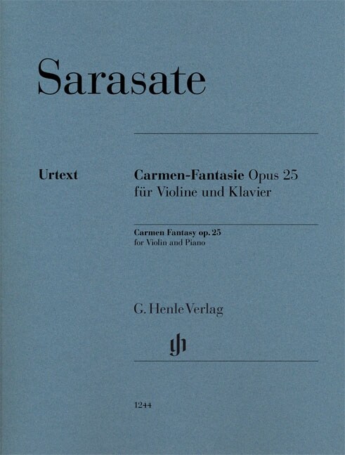 사라사테 바이올린과 피아노를 위한 카르멘 환상곡 Op. 25