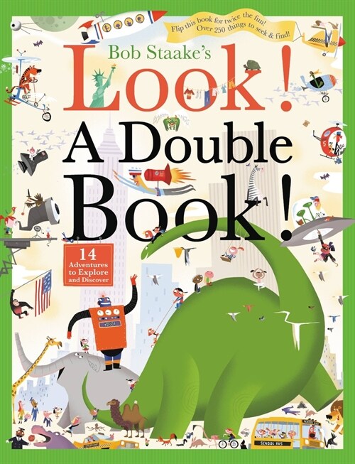 Look! a Double Book!: 14 Adventures to Explore and Discover (Paperback)