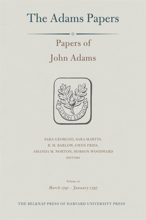 Papers of John Adams (Hardcover)