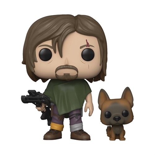 Pop Walking Dead Daryl with Dog Vinyl Figure (Other)