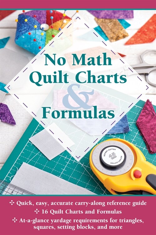 No Math Quilt Charts & Formulas (Paperback)