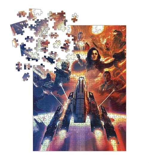 Mass Effect Outcasts Puzzle (Board Games)