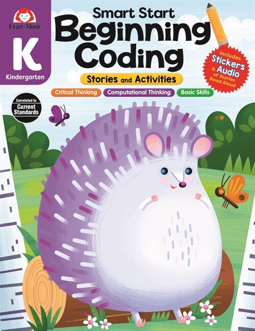 [Evan-Moor] Smart Start: Beginning Coding Stories and Activities, Kindergarten (Paperback)
