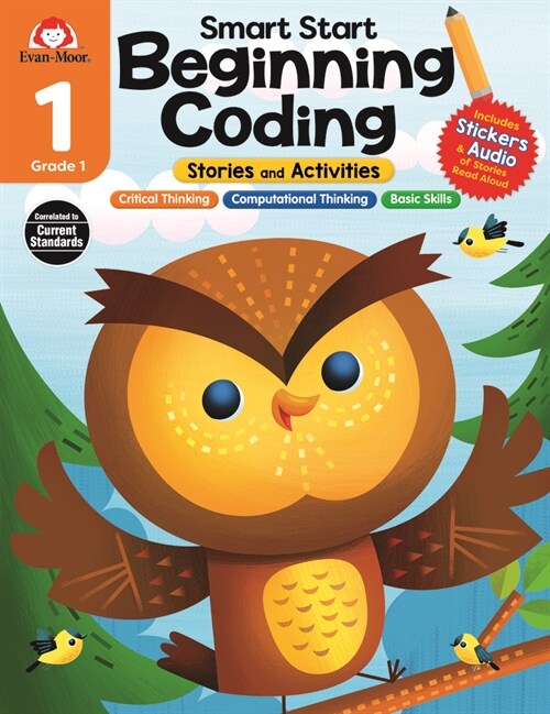 [Evan-Moor] Smart Start: Beginning Coding Stories and Activities, Grade 1 (Paperback)