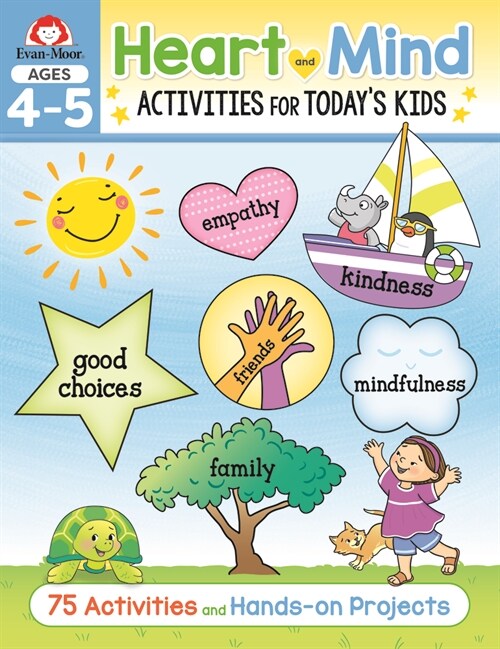 [Evan-Moor] Heart and Mind Activities for Todays Kids, Age 4 - 5 (Paperback)