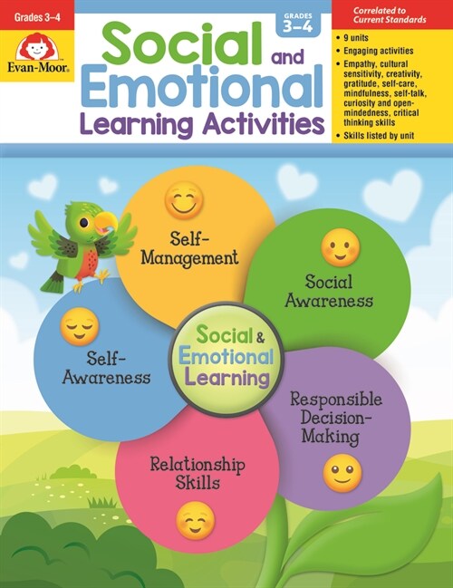 [Evan-Moor] Social and Emotional Learning Activities, Grade 3 - 4 (Paperback)
