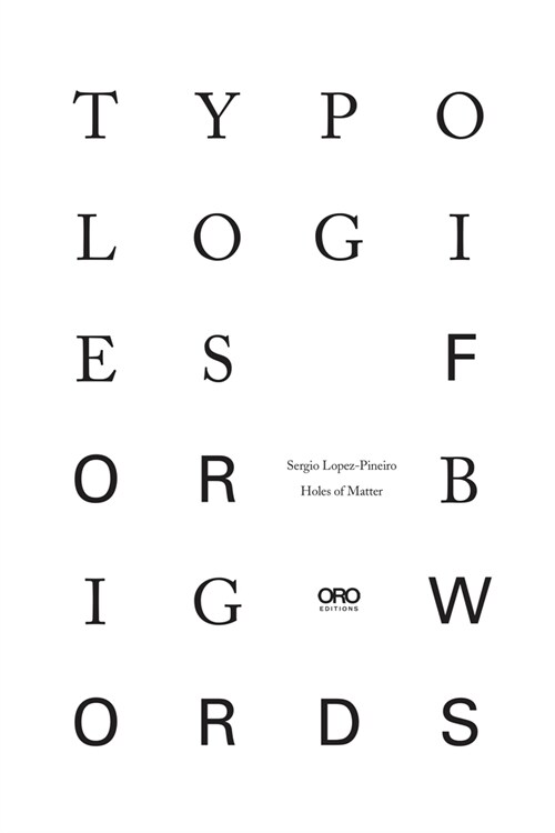 Typologies for Big Words (Paperback)