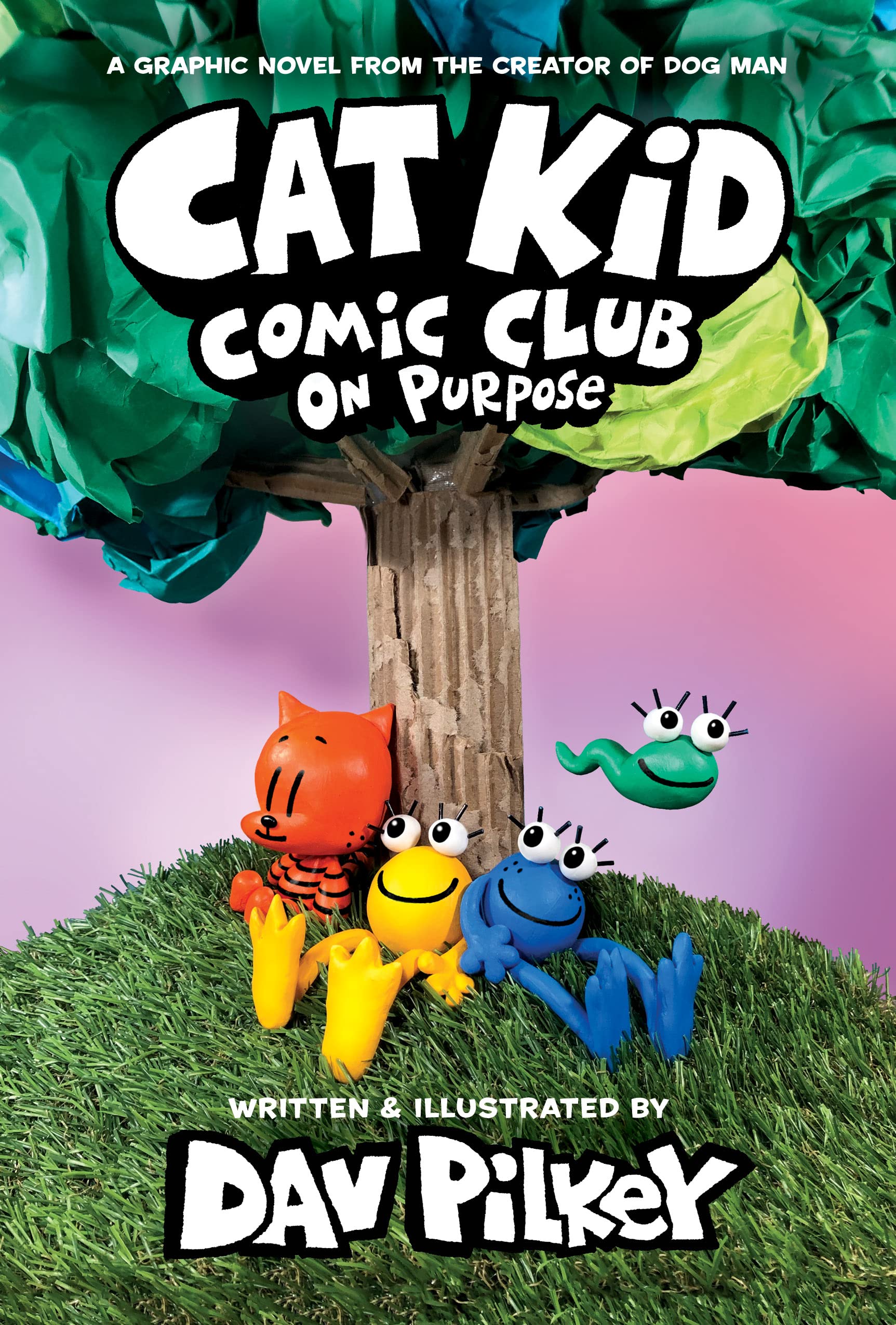Cat Kid Comic Club #3 : On Purpose (Hardcover, Full Color)