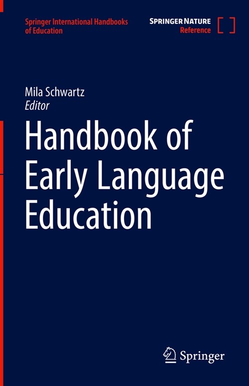 Handbook of Early Language Education (Hardcover)