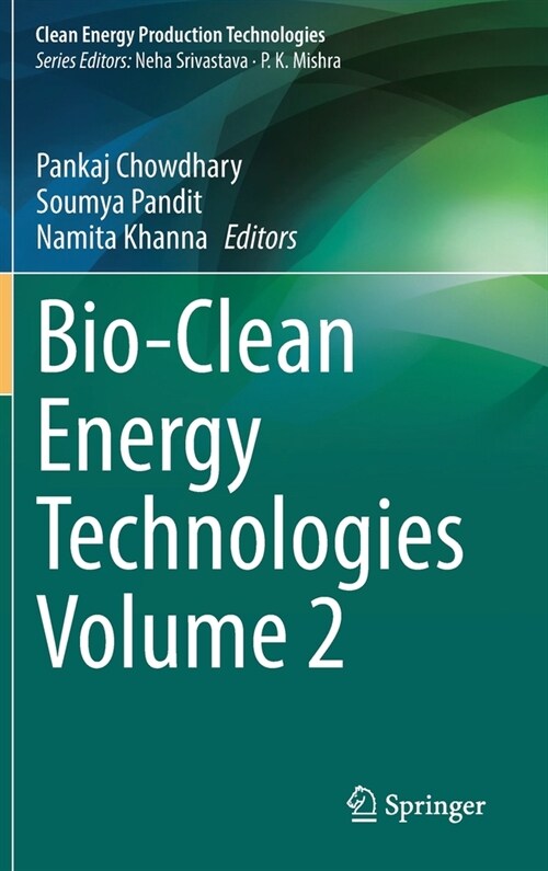 Bio-Clean Energy Technologies Volume 2 (Hardcover)