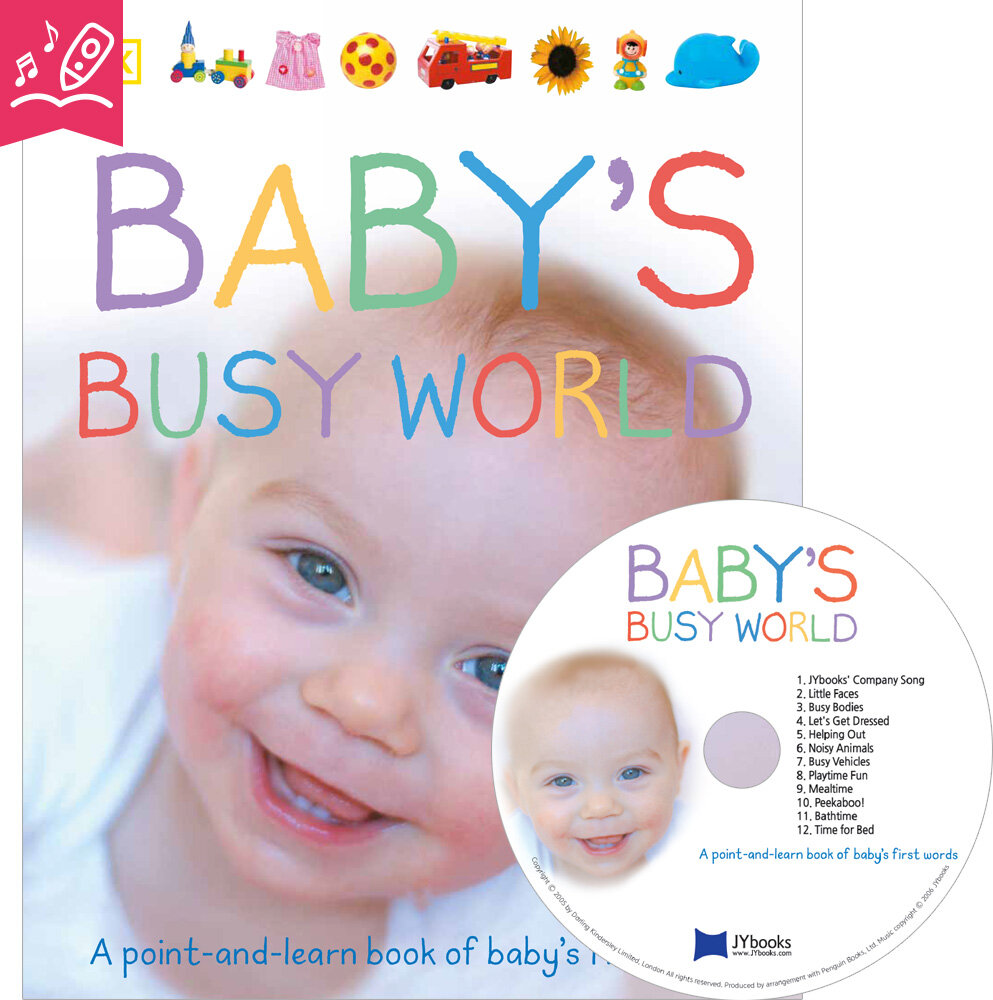 노부영 세이펜 Babys Busy World (Board Book + CD)