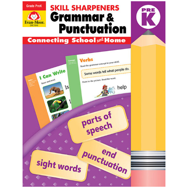 [Evan-Moor] Skill Sharpeners Grammar & Punctuation Pre K (Student Book + MP3 CD 1장)