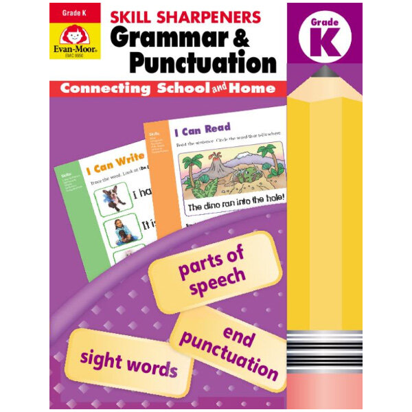 [Evan-Moor] Skill Sharpeners Grammar & Punctuation K (Student Book + MP3 CD 1장)