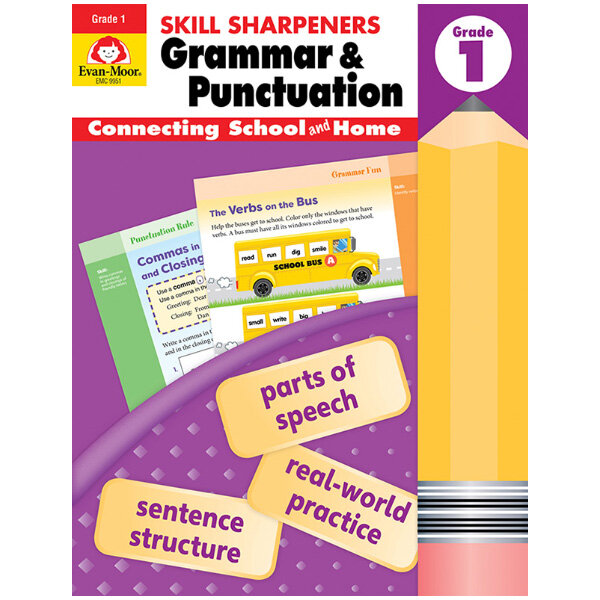 [Evan-Moor] Skill Sharpeners Grammar & Punctuation 1 (Student Book + MP3 CD 1장)