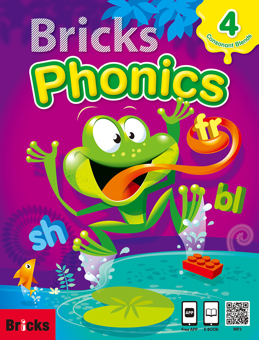 Bricks Phonics 4 : Student Book (Paperback + E.CODE + APP)