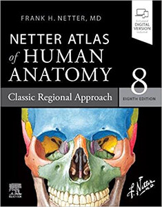 Netter Atlas of Human Anatomy: Classic Regional Approach: Paperback + eBook (Paperback, 8)