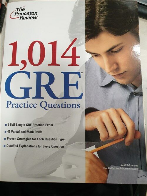 [중고] 1,014 GRE Practice Questions (Paperback)