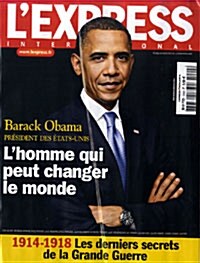 Le Express International (주간 프랑스판): 2008년 11월 06일
