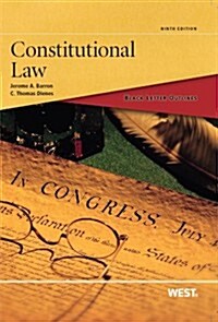Black Letter Outline on Constitutional Law (Paperback, 9th)