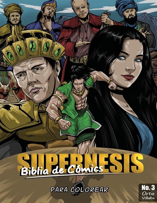 Supernensis Biblia De Comics No. 3: Para Colorear (Paperback)