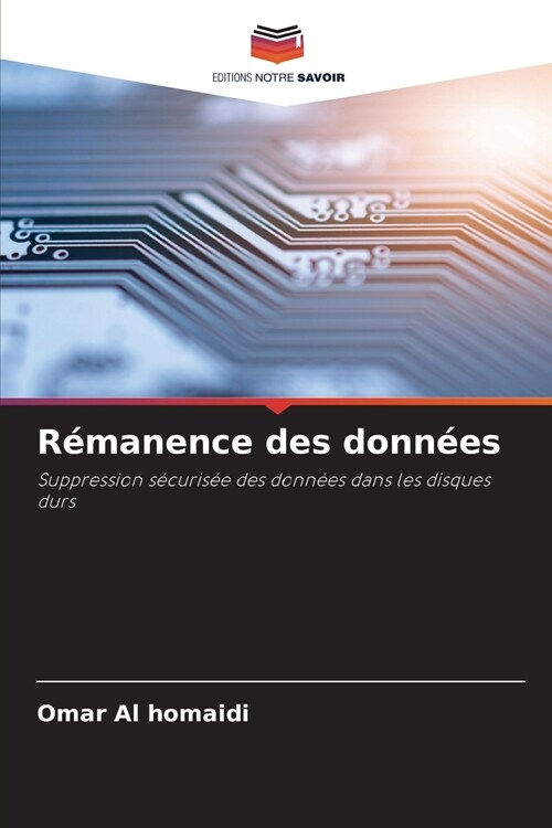 R?anence des donn?s (Paperback)