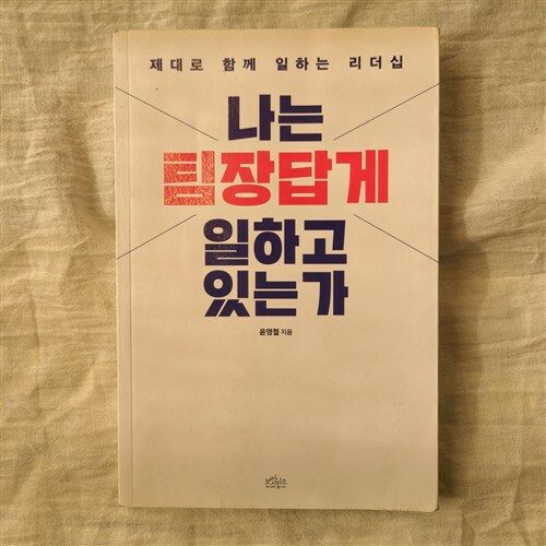 [중고] 나는 팀장답게 일하고 있는가