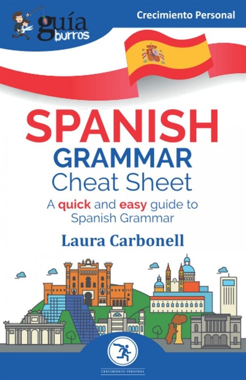 SPANISH GARMMAR CHEAT SHEET. (Hardcover)