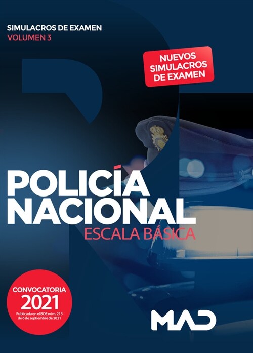 POLICIA NACIONAL ESCALA BASICA SIMULACRO EXAMEN VOLUMEN (Hardcover)