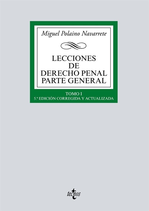 Lecciones de Derecho penal Parte general (Paperback)