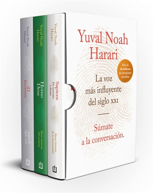Estuche Harari (Contiene: Sapiens; Homo Deus; 21 Lecciones Para El Siglo XXI) / Yuval Noah Harari Books Set (Sapiens, Homo Deus, 21 Lessons for 21st C (Paperback)