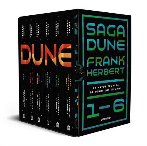 Estuche Saga Dune 1-6. La Mayor Epopeya de Todos Los Tiempos / Dune Saga Books 1-6. the Greatest Epic Adventure of All Time (Boxed Collection) (Paperback)