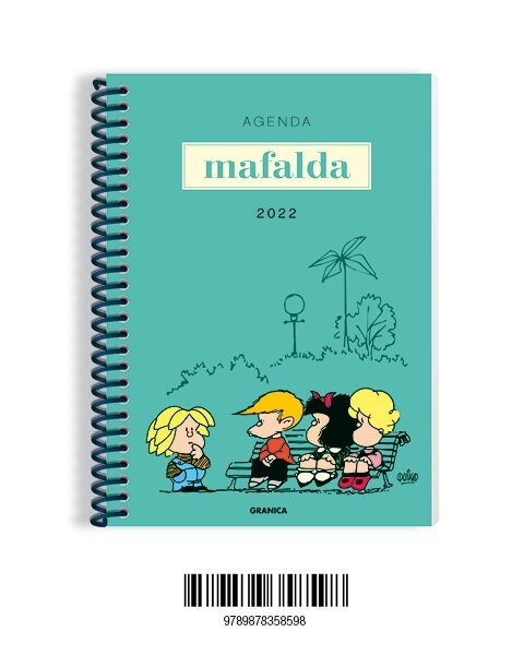 AGENDA 2022 MAFALDA ANILLADA VERDE (Paperback)