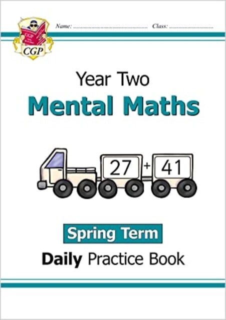 KS1 Mental Maths Year 2 Daily Practice Book: Spring Term (Paperback)