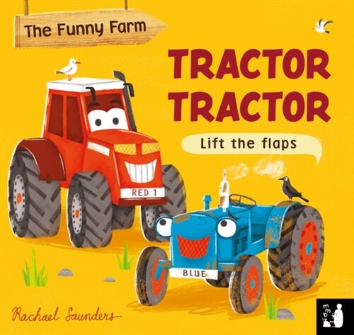 Tractor Tractor : A lift-the-flap opposites book (Board Book)