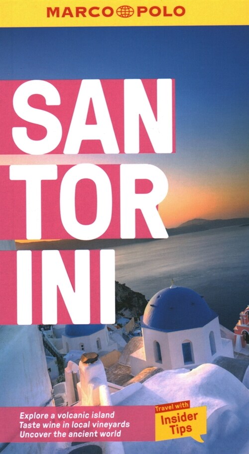 Santorini Marco Polo Pocket Travel Guide - with pull out map (Paperback)