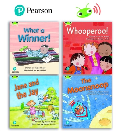 Learn to Read at Home with Bug Club Phonics: Phase 5 - Year 1, Terms 1 and 2 (4 fiction books) Pack A (Multiple-component retail product)
