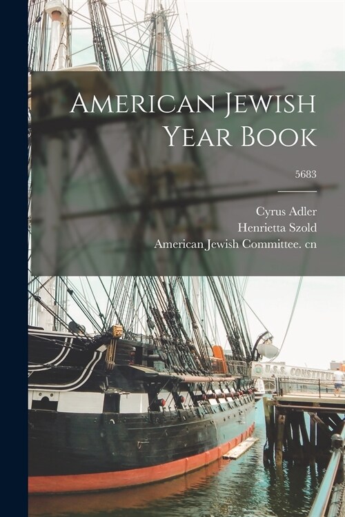 American Jewish Year Book; 5683 (Paperback)