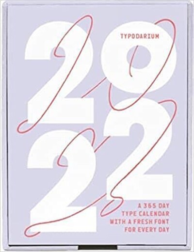 Typodarium 2022 calendar (Hardcover)