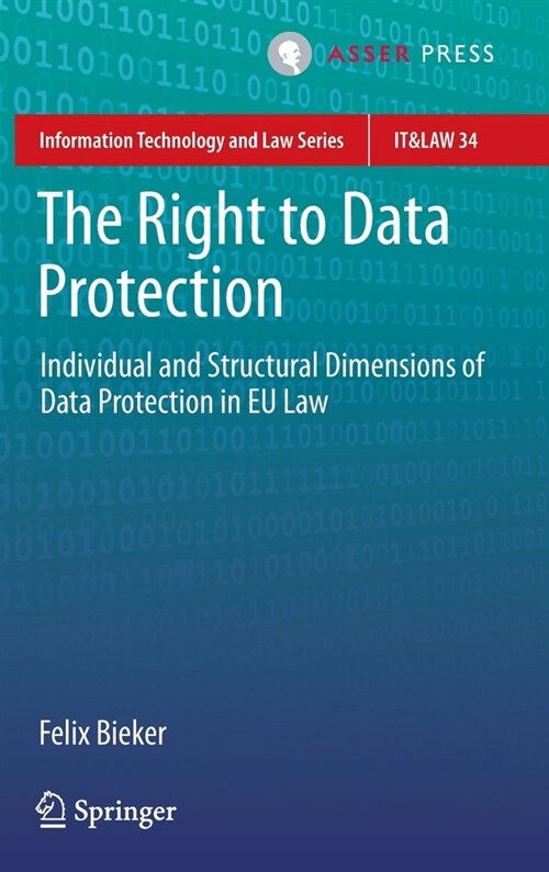 The Right to Data Protection: Individual and Structural Dimensions of Data Protection in EU Law (Hardcover)