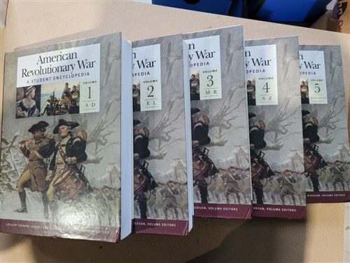 [중고] American Revolutionary War [5 Volumes]: A Student Encyclopedia (Hardcover)