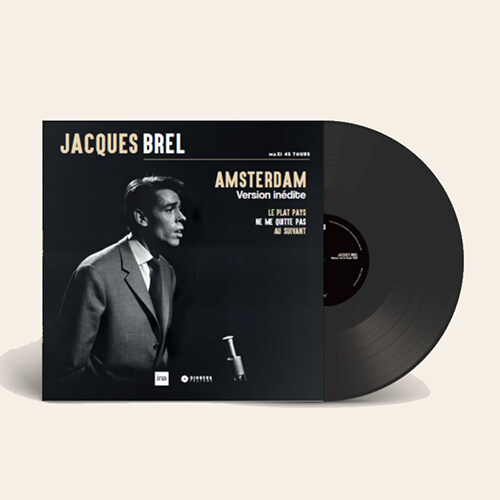 [수입] Jacques Brel - Amsterdam [베이지 컬러 LP][45rpm]