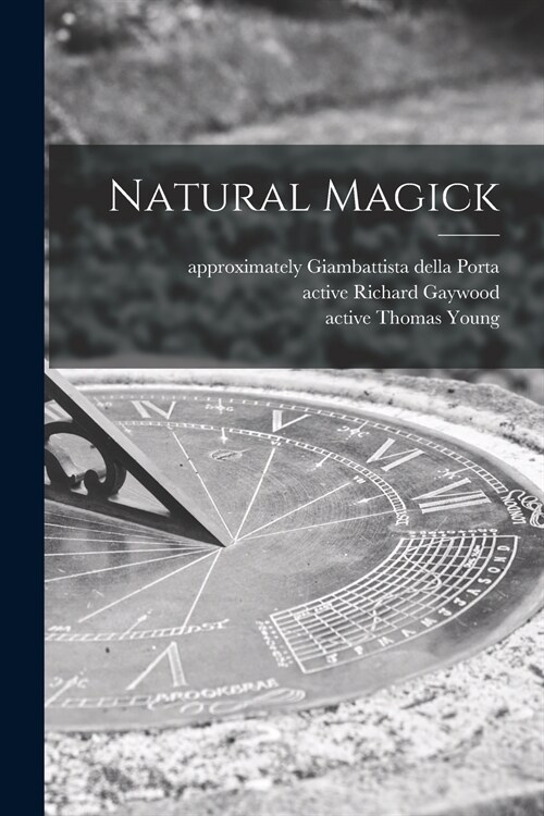 Natural Magick (Paperback)