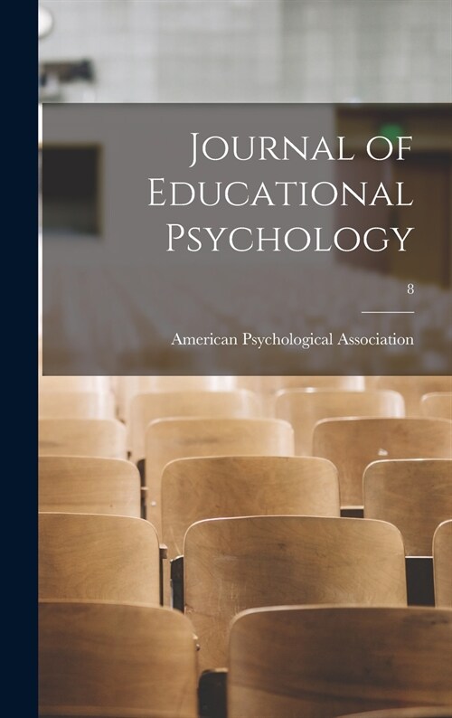 Journal of Educational Psychology; 8 (Hardcover)