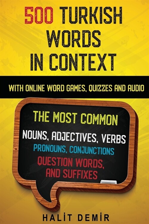 500 Turkish Words in Context (Paperback)