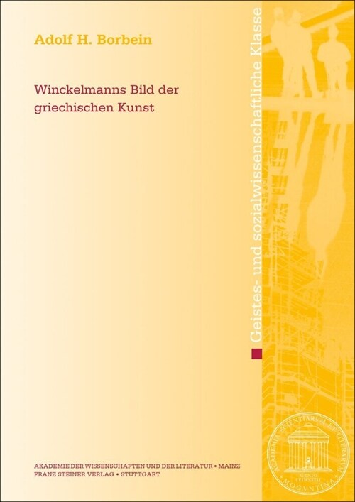 Winckelmanns Bild Der Griechischen Kunst (Paperback)