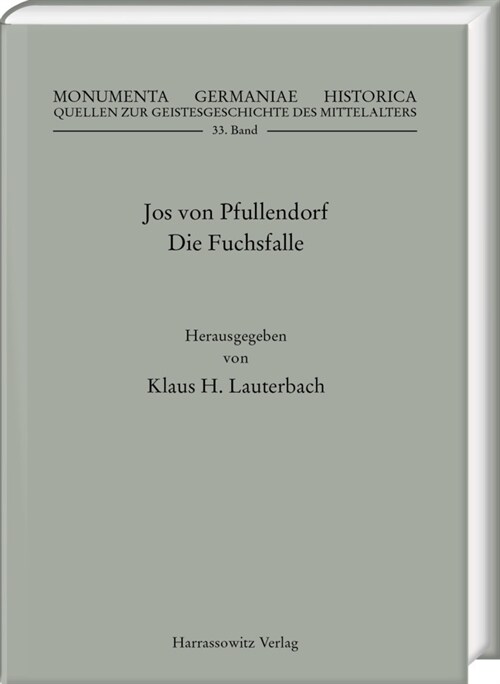 Jos Von Pfullendorf: Die Fuchsfalle (Hardcover)